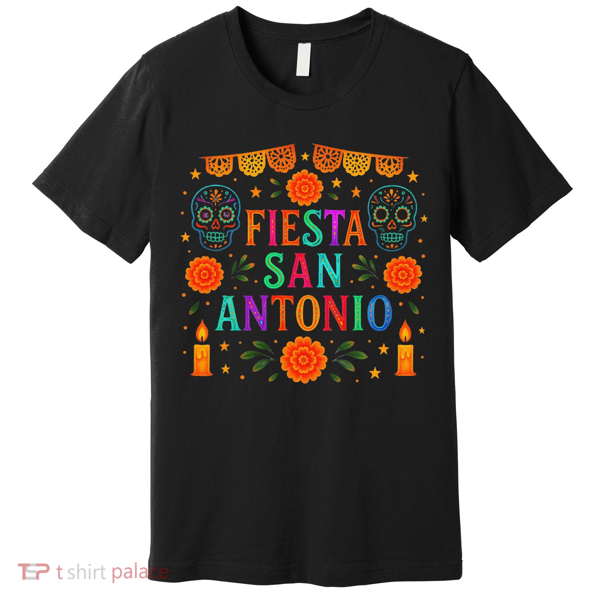 Fiesta Squad San Antonio Texas Lets Fiesta Cinco De Mayo Premium T-Shirt