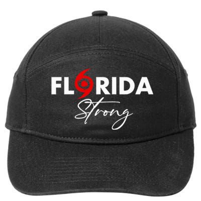 Florida Strong Support Pray For Florida Strong Community 7-Panel Snapback Hat