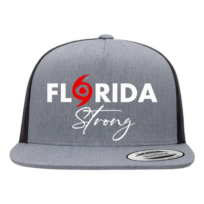 Florida Strong Support Pray For Florida Strong Community Flat Bill Trucker Hat