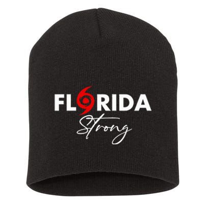 Florida Strong Support Pray For Florida Strong Community Short Acrylic Beanie