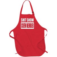 Funny Shit Show Crew Member Full-Length Apron With Pockets