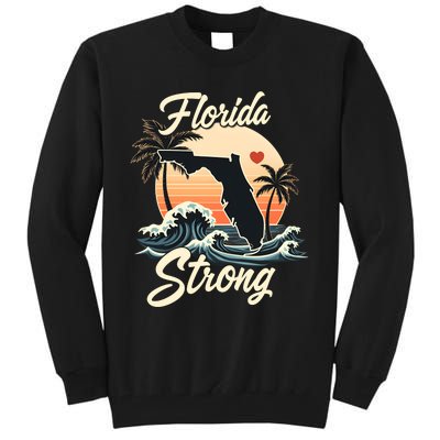 Florida Strong Support & Pray For Florida Tall Sweatshirt