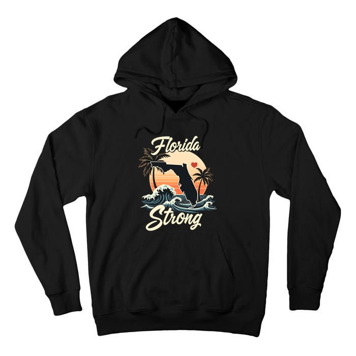 Florida Strong Support & Pray For Florida Tall Hoodie