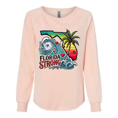 Florida Strong Support Pray For Tampa Bay Strong Community Womens California Wash Sweatshirt