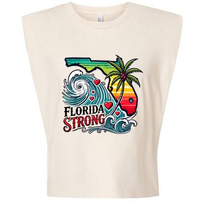 Florida Strong Support Pray For Tampa Bay Strong Community Garment-Dyed Women's Muscle Tee