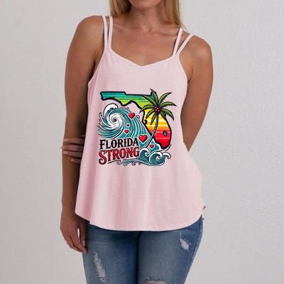 Florida Strong Support Pray For Tampa Bay Strong Community Women's Strappy Tank