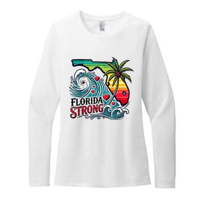 Florida Strong Support Pray For Tampa Bay Strong Community Womens CVC Long Sleeve Shirt