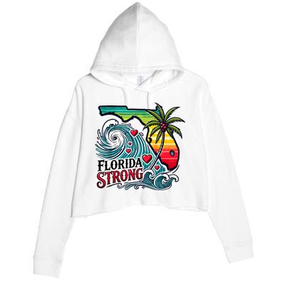 Florida Strong Support Pray For Tampa Bay Strong Community Crop Fleece Hoodie