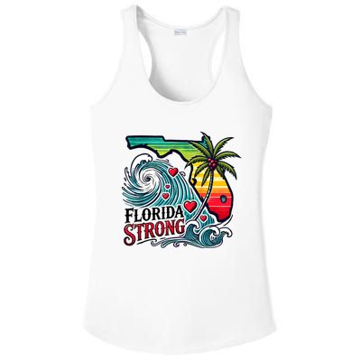 Florida Strong Support Pray For Tampa Bay Strong Community Ladies PosiCharge Competitor Racerback Tank