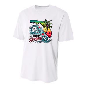 Florida Strong Support Pray For Tampa Bay Strong Community Youth Performance Sprint T-Shirt