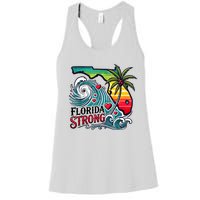 Florida Strong Support Pray For Tampa Bay Strong Community Women's Racerback Tank