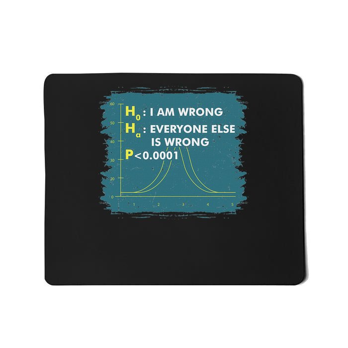 Funny Statistics S I Math Geek I Im Wrong Stats Gift Mousepad