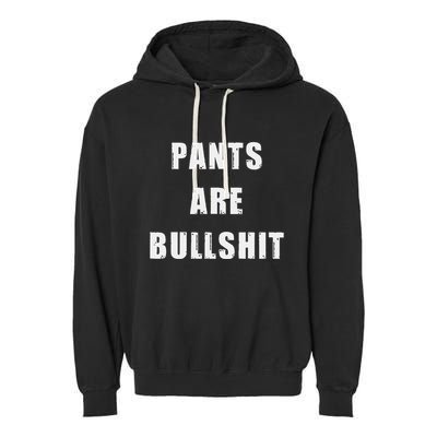 Funny Sarcastic Scottish Kilt And Tartan Fashion Attire Garment-Dyed Fleece Hoodie