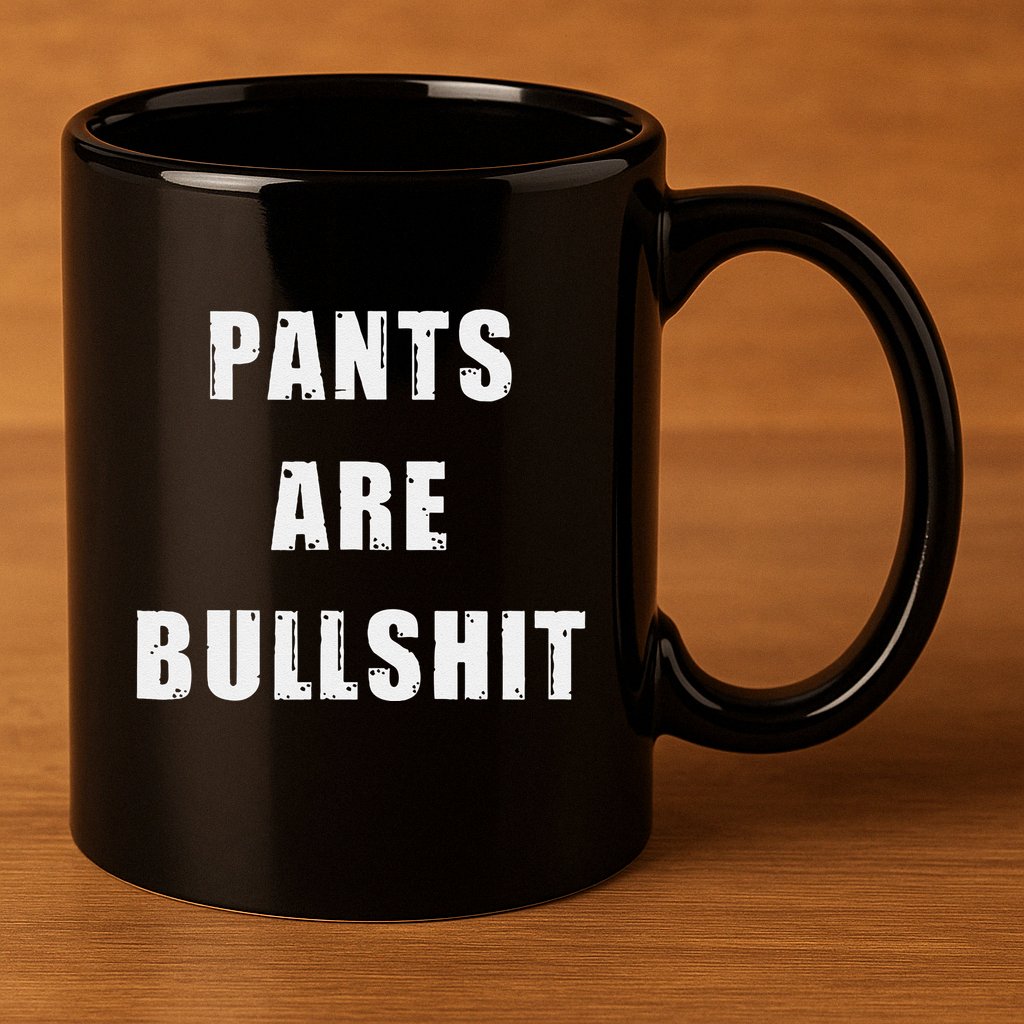 Funny Sarcastic Scottish Kilt And Tartan Fashion Attire 11oz C Handle Ceramic Mug