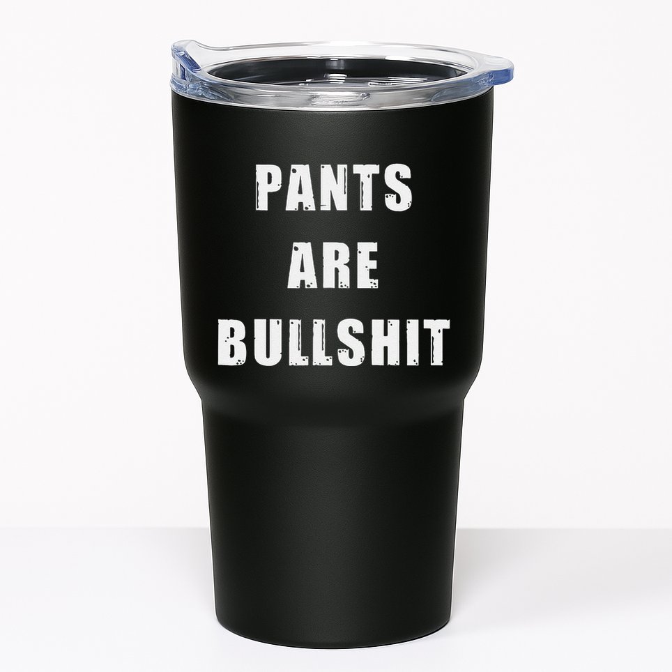 Funny Sarcastic Scottish Kilt And Tartan Fashion Attire Tumbler