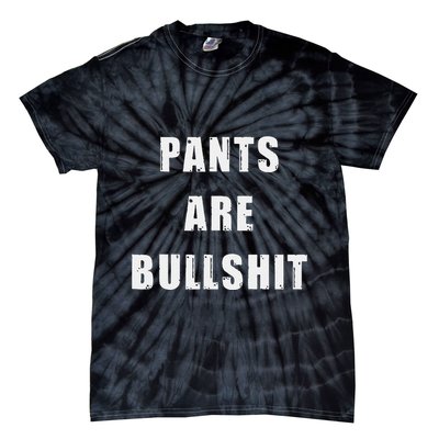 Funny Sarcastic Scottish Kilt And Tartan Fashion Attire Tie-Dye T-Shirt