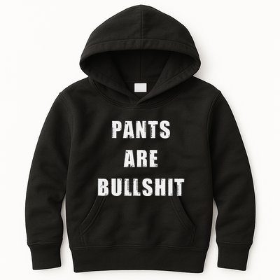 Funny Sarcastic Scottish Kilt And Tartan Fashion Attire Kids Hoodie