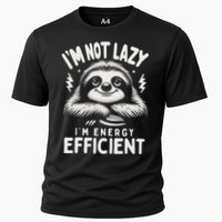 Funny Sloth Stuff IM Not Lazy Energy Efficient Nap Lovers Performance Shirt