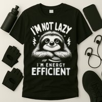 Funny Sloth Stuff IM Not Lazy Energy Efficient Nap Lovers T-Shirt