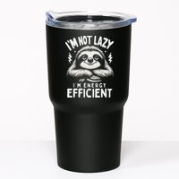 Funny Sloth Stuff IM Not Lazy Energy Efficient Nap Lovers Tumbler