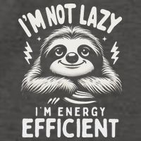 Funny Sloth Stuff IM Not Lazy Energy Efficient Nap Lovers Vector Backpack