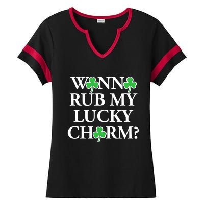 Funny Sexy St Patricks Day Clothing For Men Inappropriate Ladies Halftime Notch Neck Tee