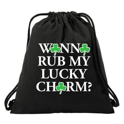 Funny Sexy St Patricks Day Clothing For Men Inappropriate Drawstring Bag