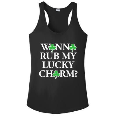 Funny Sexy St Patricks Day Clothing For Men Inappropriate Ladies PosiCharge Competitor Racerback Tank