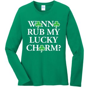 Funny Sexy St Patricks Day Clothing For Men Inappropriate Ladies Long Sleeve Shirt