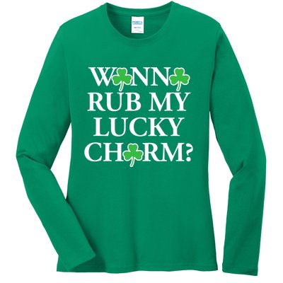 Funny Sexy St Patricks Day Clothing For Men Inappropriate Ladies Long Sleeve Shirt