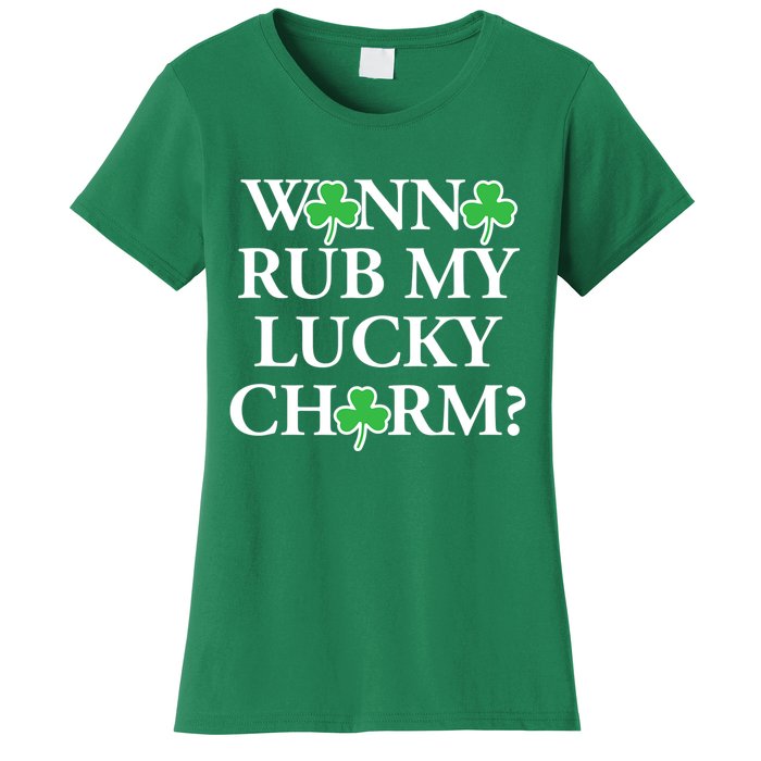 Funny Sexy St Patricks Day Clothing For Men Inappropriate Women's T-Shirt