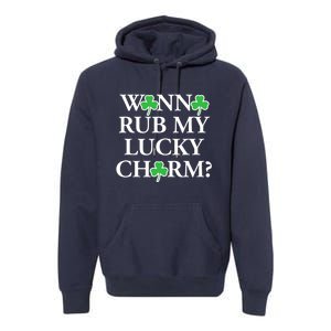 Funny Sexy St Patricks Day Clothing For Men Inappropriate Premium Hoodie