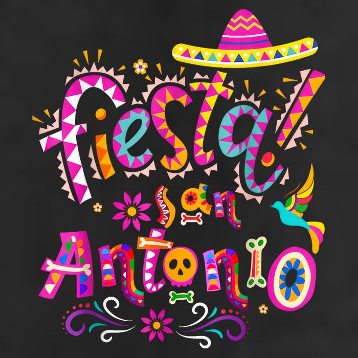 Fiesta Squad San Antonio Texas Cinco De Mayo Lets Fiesta  7 Panel Mesh Trucker Snapback Hat