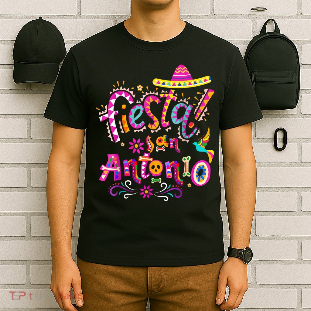 Fiesta Squad San Antonio Texas Cinco De Mayo Lets Fiesta  T-Shirt