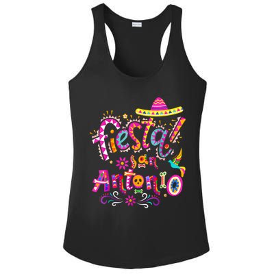 Fiesta Squad San Antonio Texas Cinco De Mayo Lets Fiesta  Ladies PosiCharge Competitor Racerback Tank