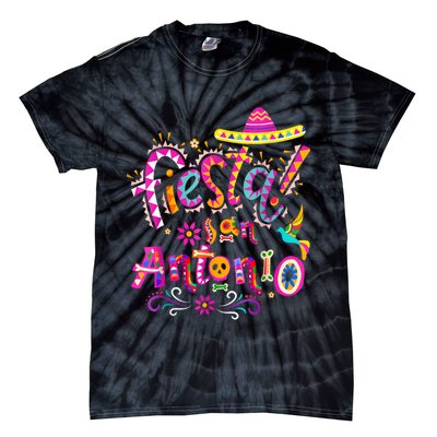 Fiesta Squad San Antonio Texas Cinco De Mayo Lets Fiesta  Tie-Dye T-Shirt