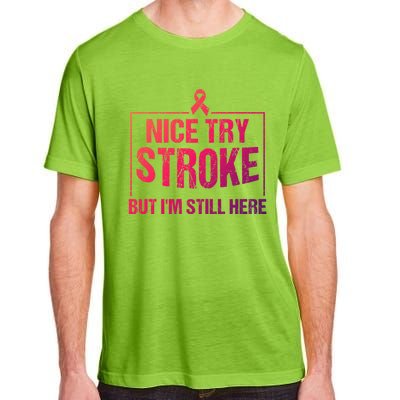 Funny Stroke Survivor Gift Cute Brain Attacks Gift Adult ChromaSoft Performance T-Shirt