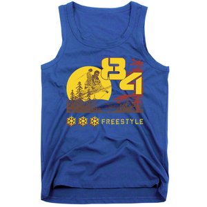 Freestyle Skiing Ski Sport Gift Tank Top