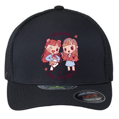 Forever Soul Sisters Chibi Friends Flexfit Unipanel Trucker Cap