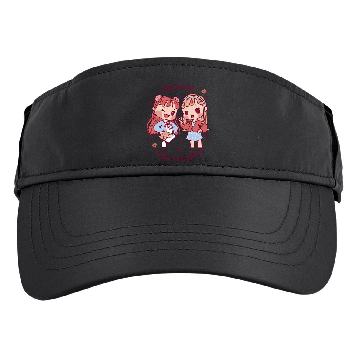 Forever Soul Sisters Chibi Friends Adult Drive Performance Visor