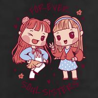 Forever Soul Sisters Chibi Friends Adult Drive Performance Visor