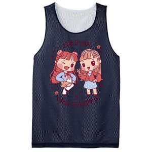 Forever Soul Sisters Chibi Friends Mesh Reversible Basketball Jersey Tank