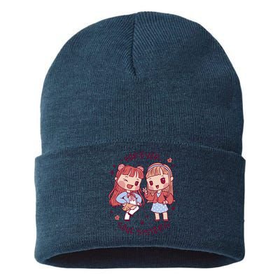 Forever Soul Sisters Chibi Friends Sustainable Knit Beanie