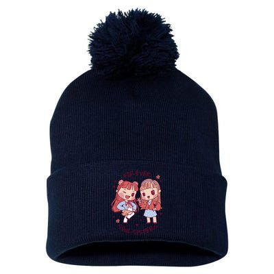 Forever Soul Sisters Chibi Friends Pom Pom 12in Knit Beanie