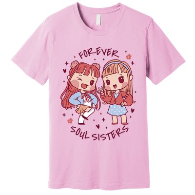 Forever Soul Sisters Chibi Friends Premium T-Shirt