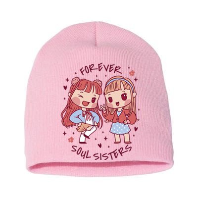 Forever Soul Sisters Chibi Friends Short Acrylic Beanie