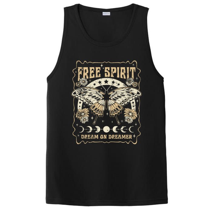 Free Spirit Style Comfort Colors Dream On Dreamer PosiCharge Competitor Tank