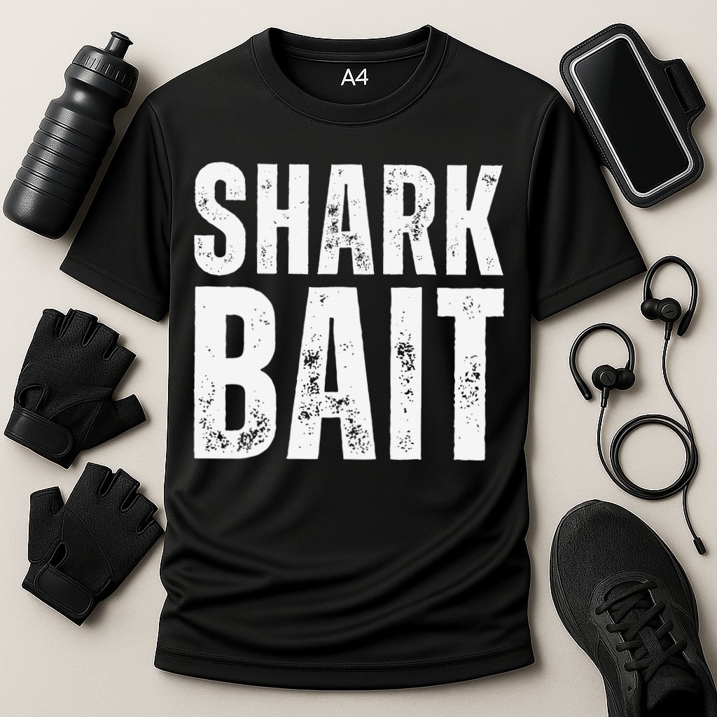 Funny Shark Shark Bait Performance Shirt