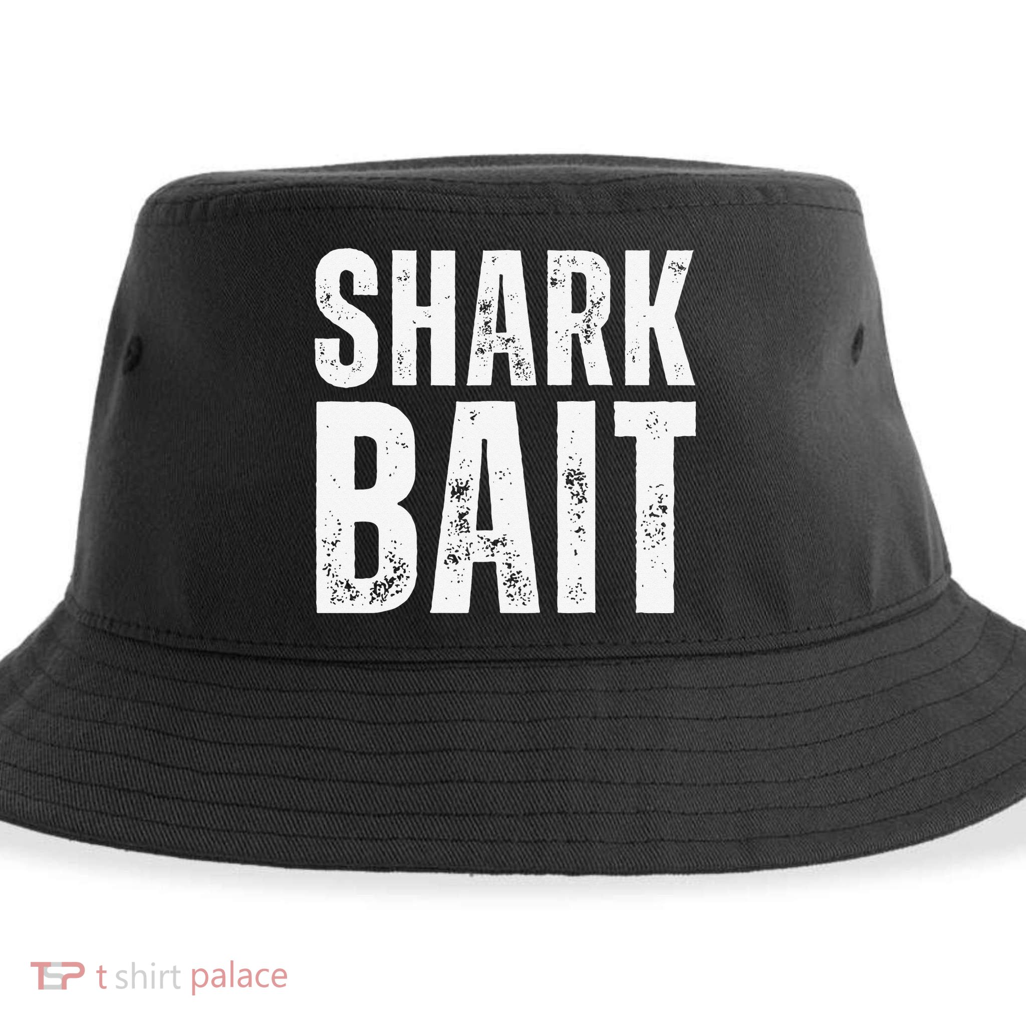 Funny Shark Shark Bait Sustainable Bucket Hat