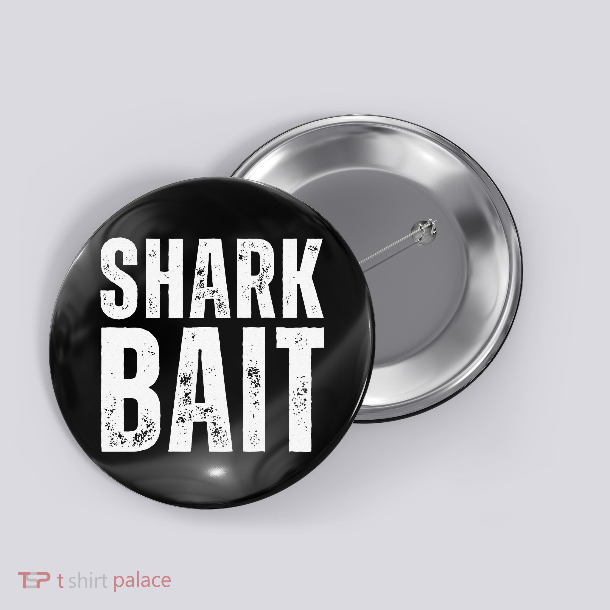 Funny Shark Shark Bait Button